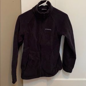 Black Columbia Zip Up